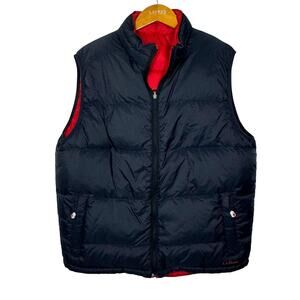 L.L.‎ Bean reversible down vest  LT